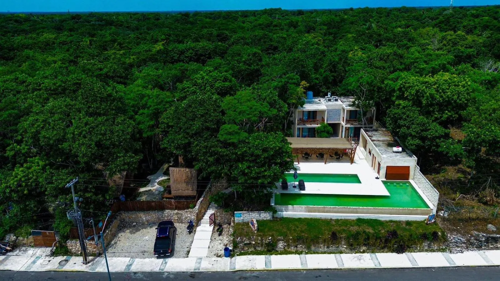 Campsite Eco-Cabanas Azul Maria Bacalar